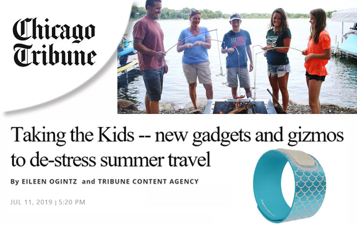 Wristband keeps pesky mosquitoes at bay