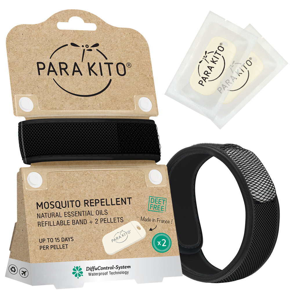 Mosquito Repellent Wristband with 2 refills - Solid Color