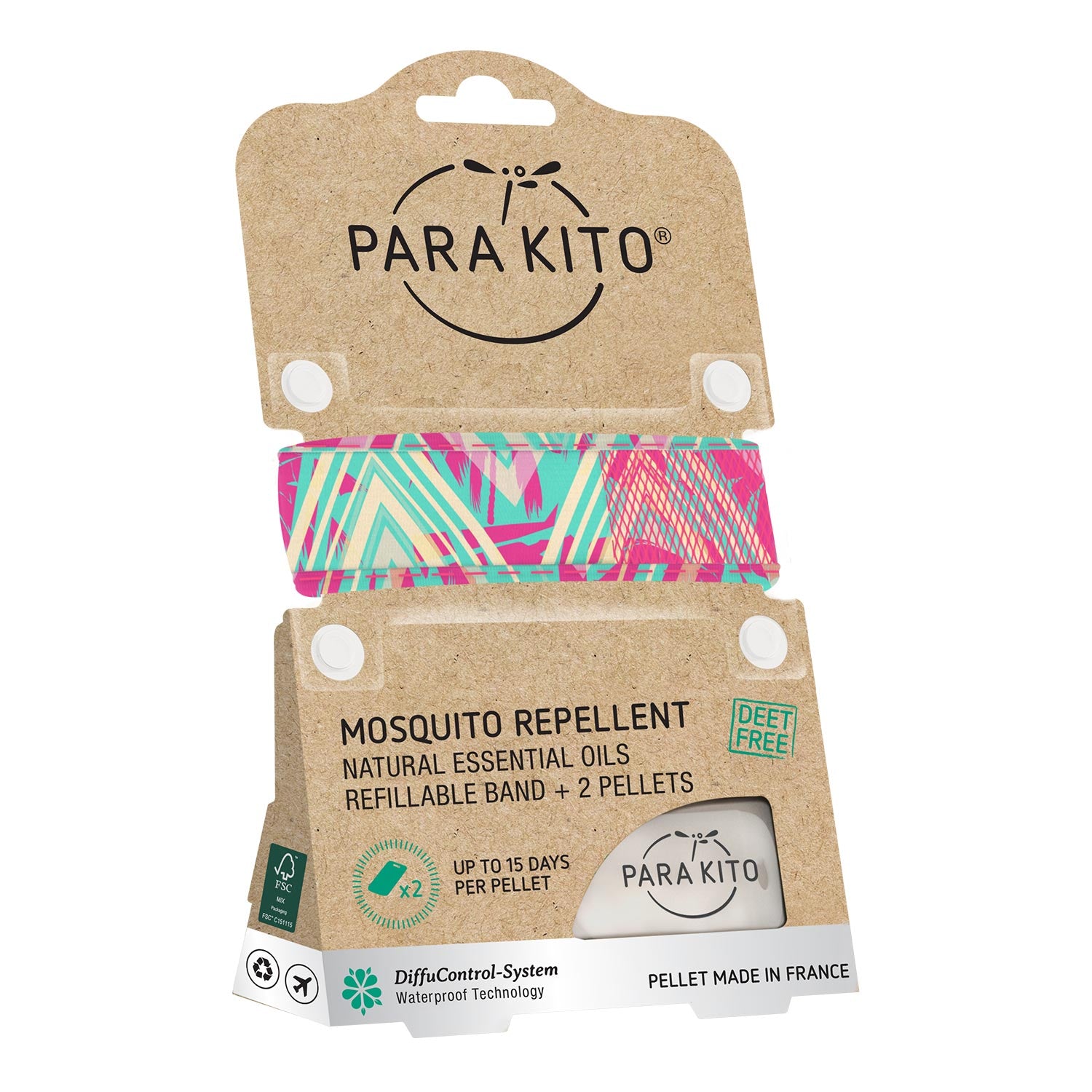 Mosquito Repellent Wristband - Graphic